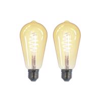 Prios Smart E27 ST64 4,9W ZigBee Tuya Philips Hue sada 2
