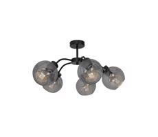Prisadený luster SOFIA 5xE27/60W/230V čierna