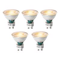 Sada 5 GU10 3-krokovo stmievateľných LED žiaroviek 6W 460 lm 2000 - 6000K
