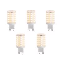 Sada 5 inteligentných stmievateľných LED žiaroviek G9 číra 2,5 W 250 lm 2700-6500 K