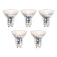 Sada 5 inteligentných stmievateľných LED žiaroviek GU10 50mm 7W 345 lm 2700-6500K