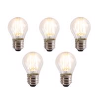 Sada 5 LED žiaroviek E27 s 3-stupňovým stmievaním P45 5W 700 lm 2700K