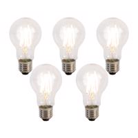 Sada 5 stmievateľných LED žiaroviek E27 s 3 stupňami A60 5W 700 lm 2700K
