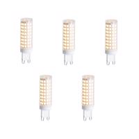 Sada 5 stmievateľných LED žiaroviek G9 5,5 W 500 lm 3000 K