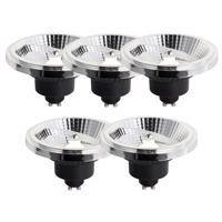 Sada 5 stmievateľných LED žiaroviek GU10 111 mm 10,5 W 770 LM 4000 K