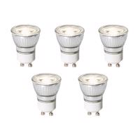 Sada 5 stmievateľných LED žiaroviek GU10 3,5 cm 4W 275 lm 4000K