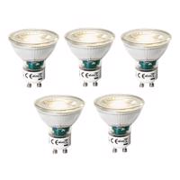 Sada 5 stmievateľných LED žiaroviek GU10 s 3-stupňovým stmievaním 7W 600 lm 3000K