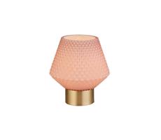 Searchlight Searchlight EU700469 - Stolná lampa LAMP 1xE27/7W/230V ružová