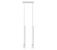 SL.0958 - Luster na lanku VIZIER 2xG9/40W/230V biela