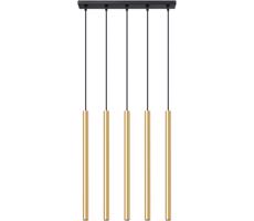 SL.1198 - Luster na lanku PASTELO 5xG9/8W/230V zlatá