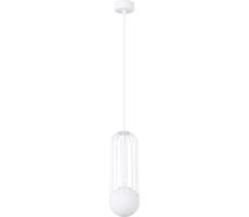 SL.1331 - Luster na lanku BRINA 1xG9/8W/230V biela