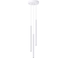 SL.1340 - Luster na lanku ARCHE 3xG9/8W/230V biela
