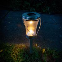 Solárna LED 5146408 hrot do zeme súprava 8 kusov