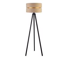 - Stojacia lampa DUO 1xE27/60W/230V pr. 44 cm béžová/wenge