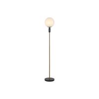 Stojacia lampa Polly tienidlo sklo mramorový prvok