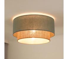 - Stropné svietidlo BOHO 1xE27/15W/230V pr. 45 cm zelená/hnedá