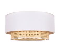 - Stropné svietidlo BOHO 3xE27/15W/230V pr. 60 cm krémová/ratan