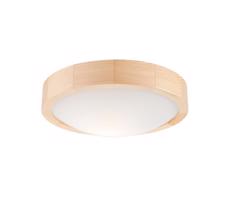 Stropné svietidlo NATURAL SLIM 1xE27/60W/230V ø 27 cm borovica