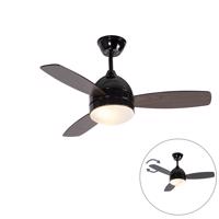 Stropný ventilátor čierny s diaľkovým ovládaním - Rotar