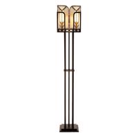 V štýle Tiffany navrhnutá stojaca lampa Madison