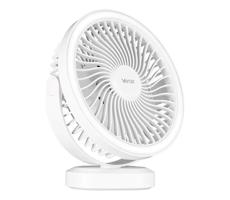 Vayox LED Nabíjací stolný látor s LED osvetlením LED/3W/5V USB 2400 mAh biela