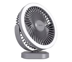 Vayox LED Nabíjací stolný látor s LED osvetlením LED/3W/5V USB 2400 mAh šedá