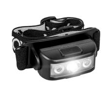 Vayox LED Stmievateľná nabíjacia čelovka 3xLED/5V IPX4 100 lm 1200 mAh