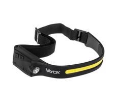 Vayox LED Stmievateľná nabíjacia čelovka so senzorom 2xLED/5V IP44 350 lm 1200 mAh