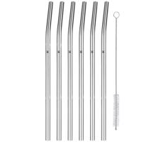 WMF Slamky na pitie 24 cm sada 6 ks s kefkou