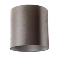 Zamatové tienidlo na lampu Taupe Cylinder 40/40/40