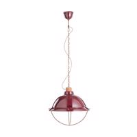 Závesná lampa C1680 z keramiky, bordó