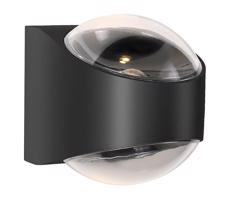 Zuma Line Zuma Line SJ12431- LED Vonkajšie nástenné svietidlo LUCENT LED/12W/230V IP65 čierna